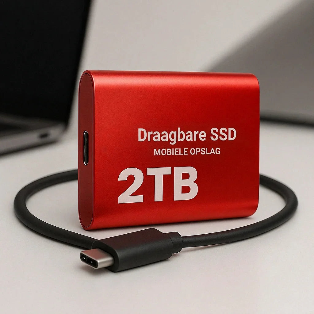 External SSD 2 TB USB-C 1050 MB/s Shock-Resistant