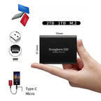External SSD 2 TB USB-C 1050 MB/s Shock-Resistant