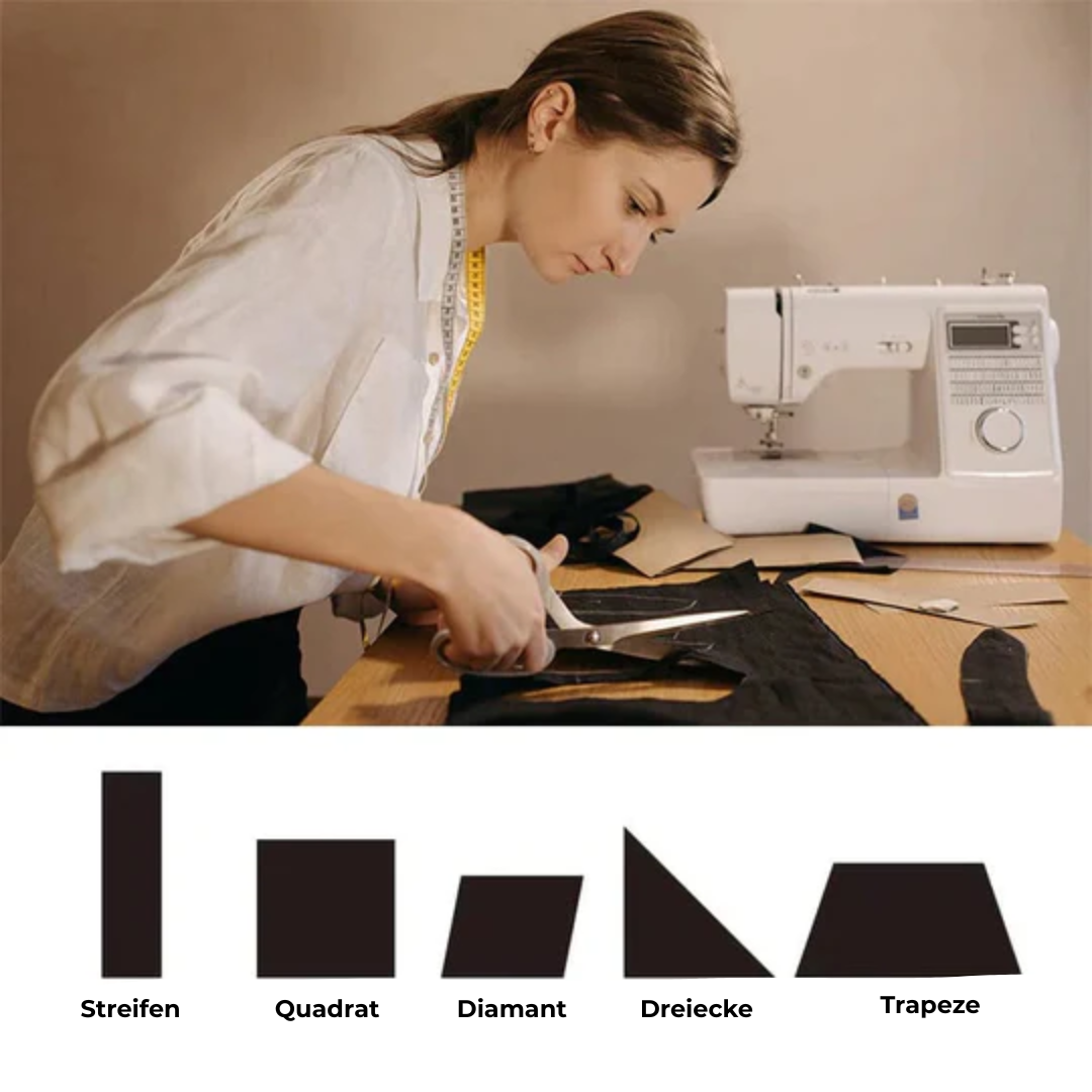Fabric Cutter Six-Layer Clamp & Ergonomic Handle
