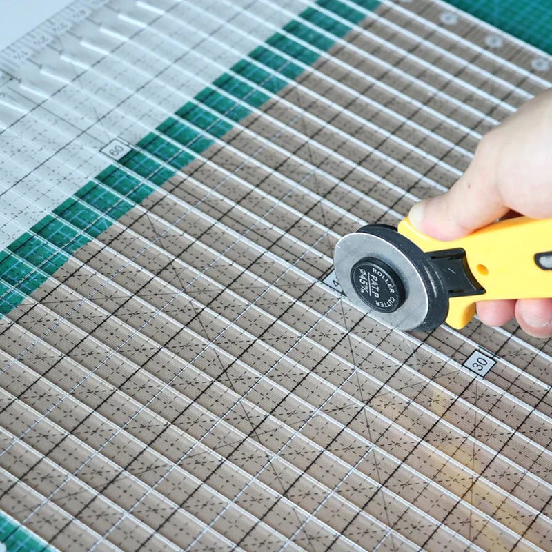 Fabric Cutter Six-Layer Clamp & Ergonomic Handle