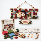 Fabric Picture Kit No-Sew Pre-Cut Fabric & Poke Tool