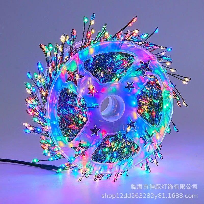 Fairy Lights Cluster LED USB-Powered Remote Control