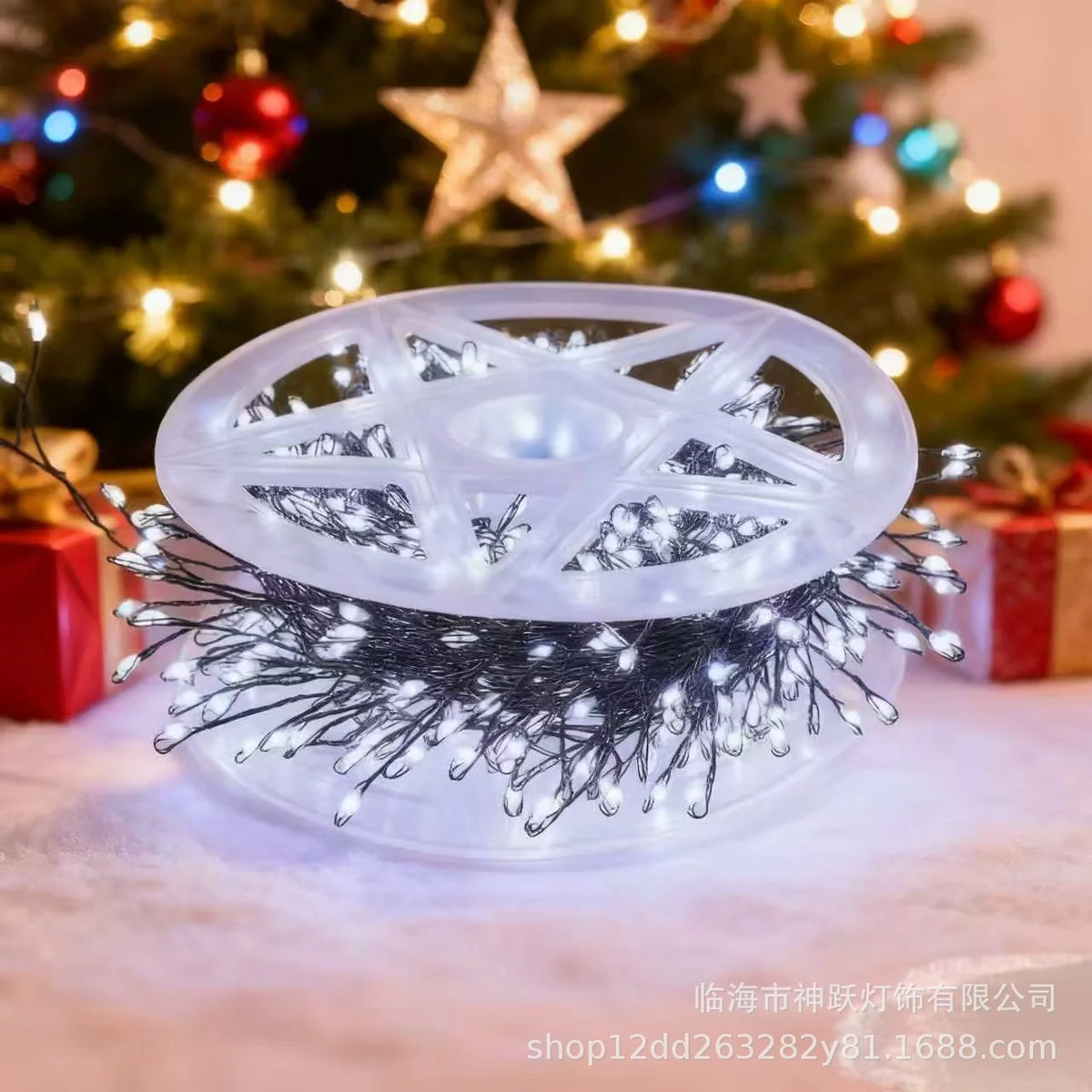 Fairy Lights Cluster LED USB-Powered Remote Control