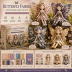 Fairy Sewing Kit Pre-Cut Fabric 4 Characters Beginner-Friendly