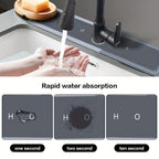 Faucet Absorbent Mat Quick-Dry Splash Guard
