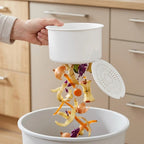 Faucet Strainer Slide-On Bracket Hands-Free Emptying Dishwasher-Safe