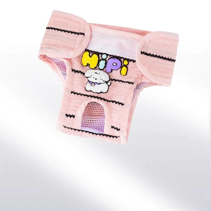 Female Dog Diapers Soft Cotton Washable & Reusable