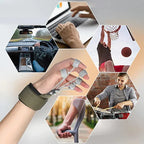 Finger Trainer 3 Resistance Levels Ergonomic Adjustable Wrist Strap