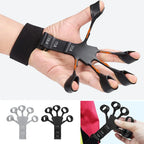 Finger Trainer 3 Resistance Levels Ergonomic Adjustable Wrist Strap