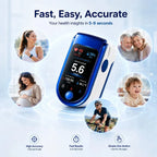 Fingertip Thermometer Non-Invasive Daily Health Monitoring