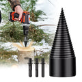 Firewood Splitter Drill Bit High-Carbon Steel Non-Slip Thread