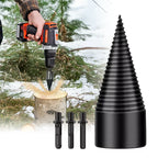 Firewood Splitter Drill Bit High-Carbon Steel Non-Slip Thread
