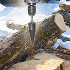 Firewood Splitter Drill Bit High-Carbon Steel Non-Slip Thread