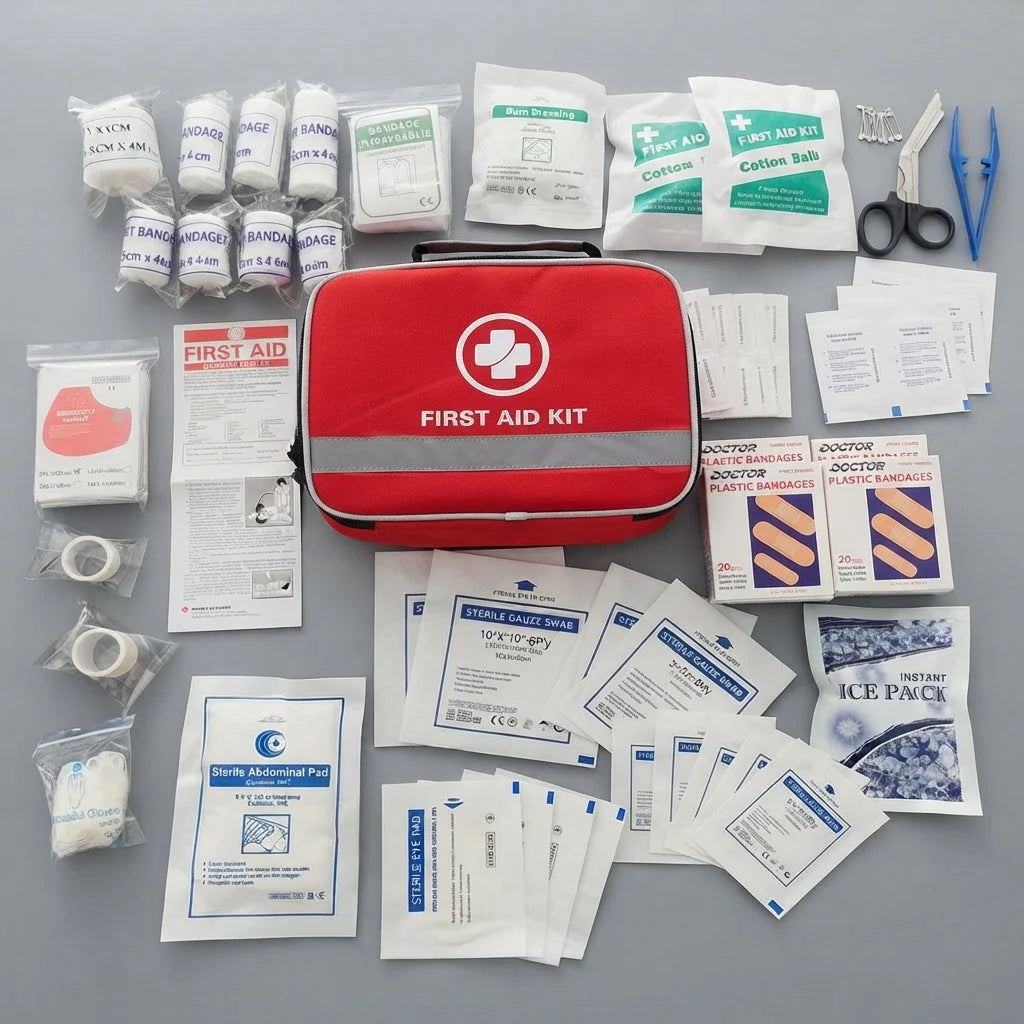 First Aid Kit 250 Piece Waterproof Oxford Bag