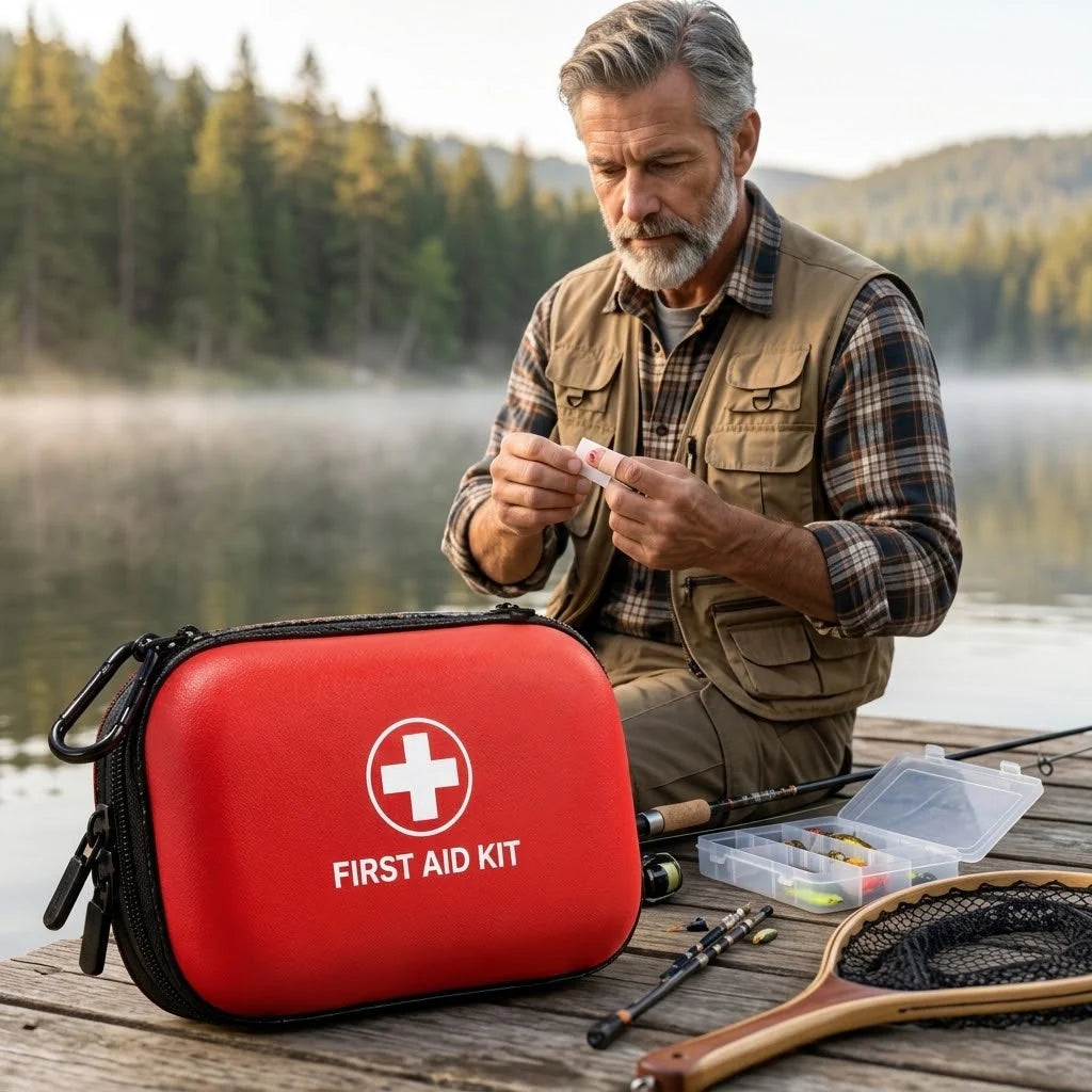 First Aid Kit Water-Resistant 18-Piece Car & Home