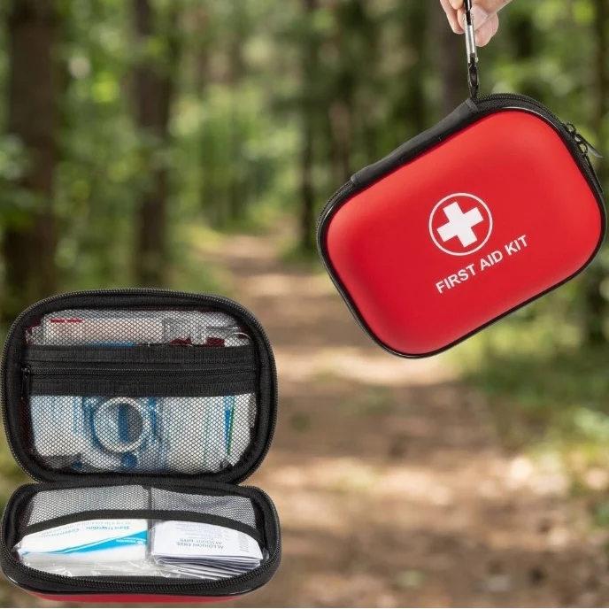 First Aid Kit Water-Resistant 18-Piece Car & Home
