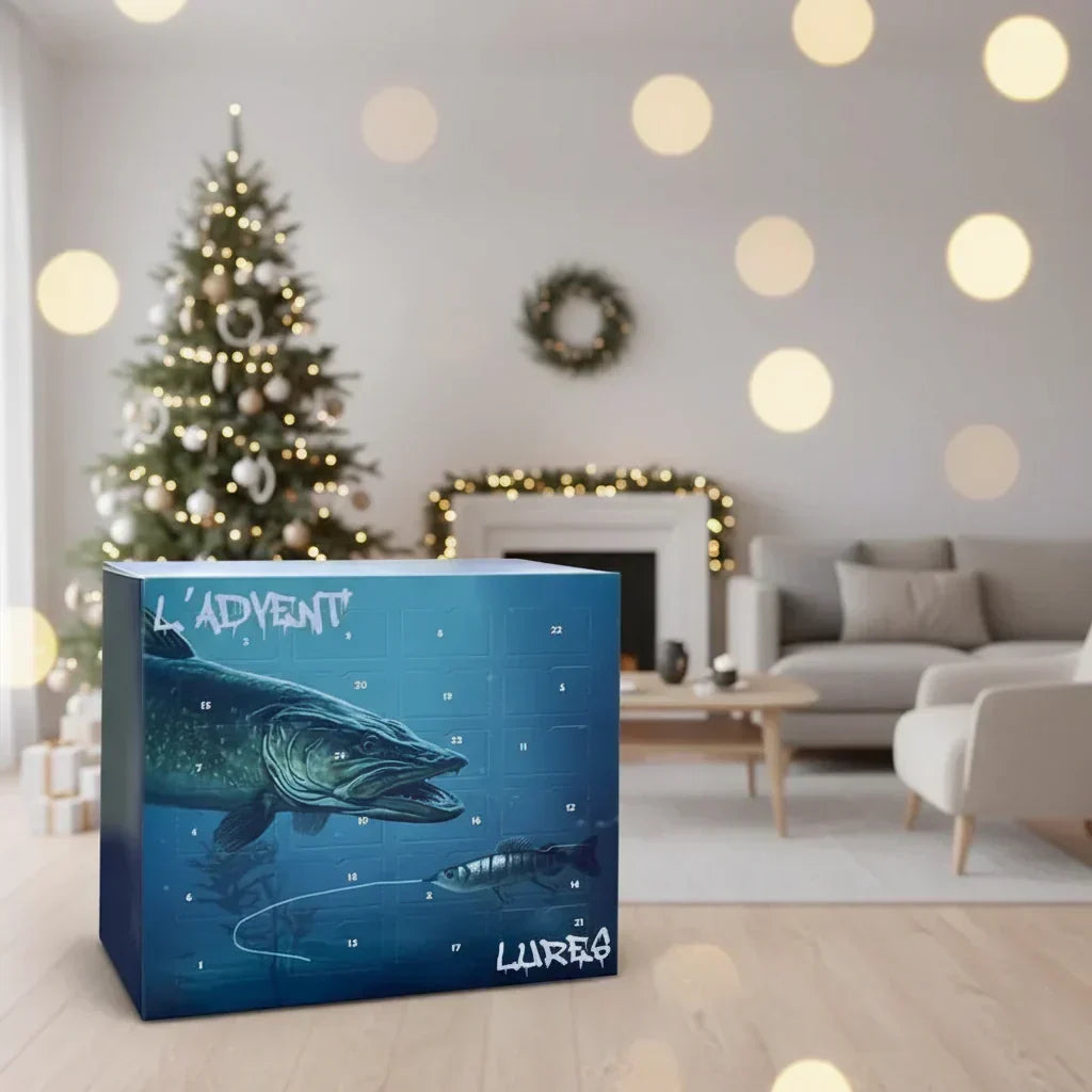 Fishing Lure Advent Calendar 24 Lures Freshwater & Saltwater