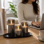 Flameless LED Candle 3D Flickering Flame Remote & Timer