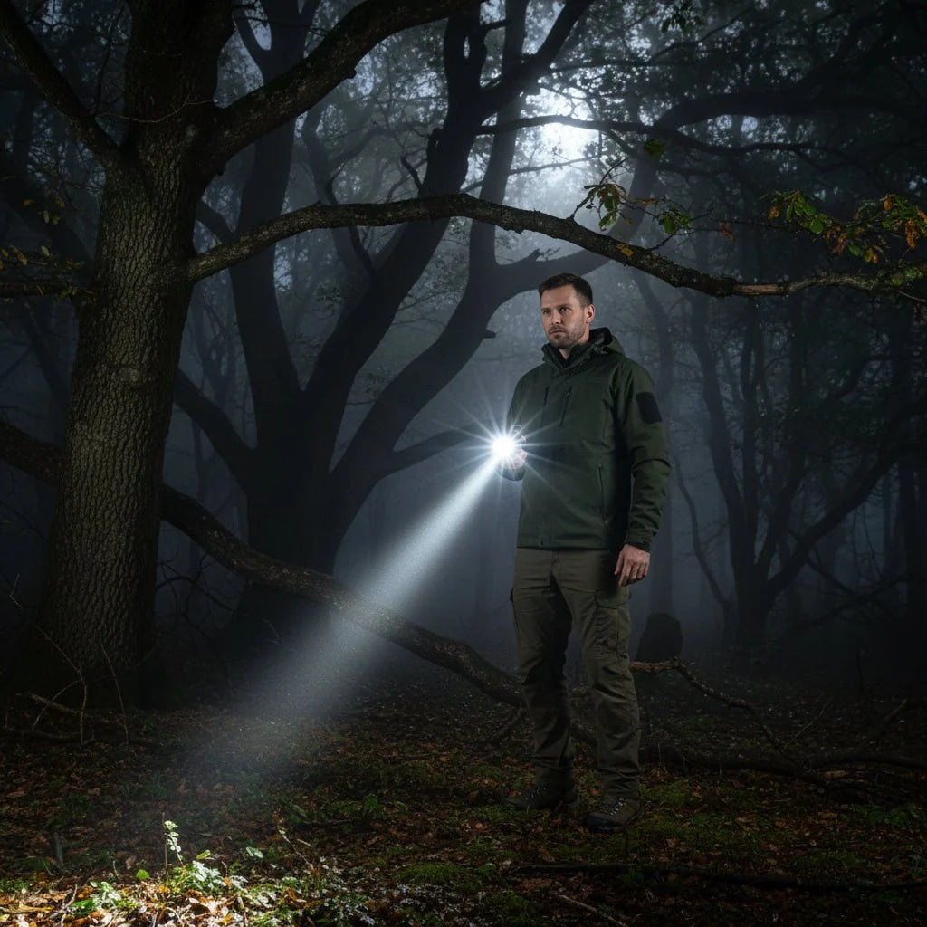Flashlight 2000 Lumens Waterproof USB-C Rechargeable