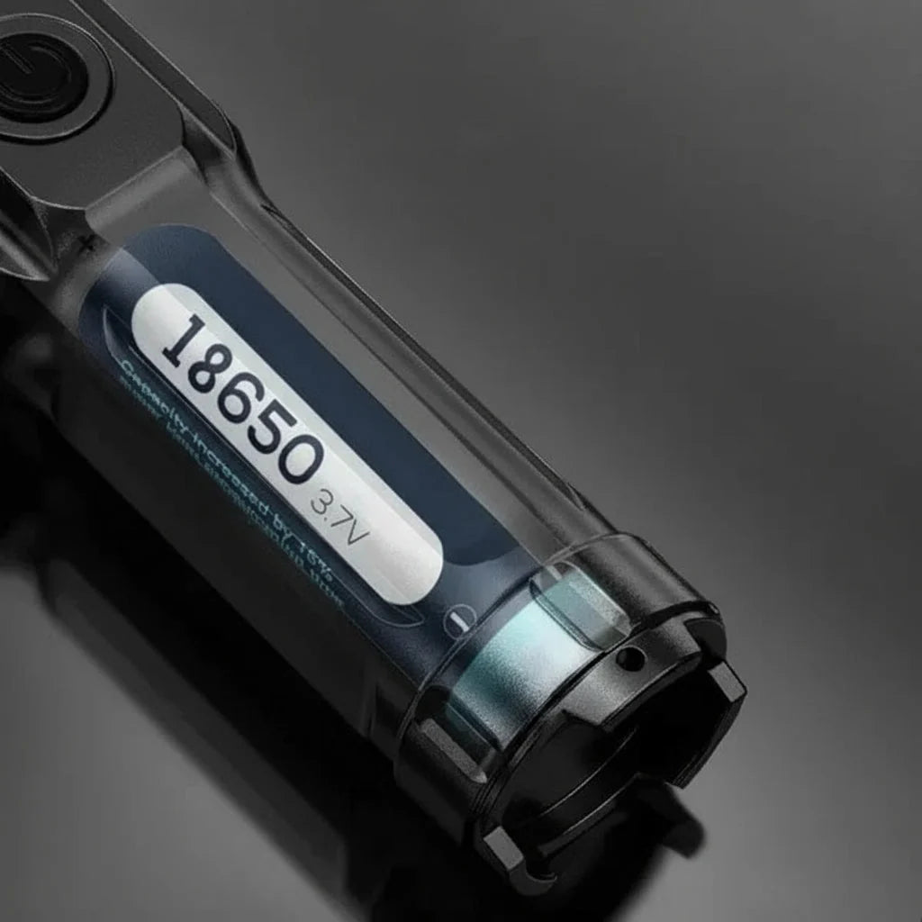 Flashlight 2000 Lumens Waterproof USB-C Rechargeable