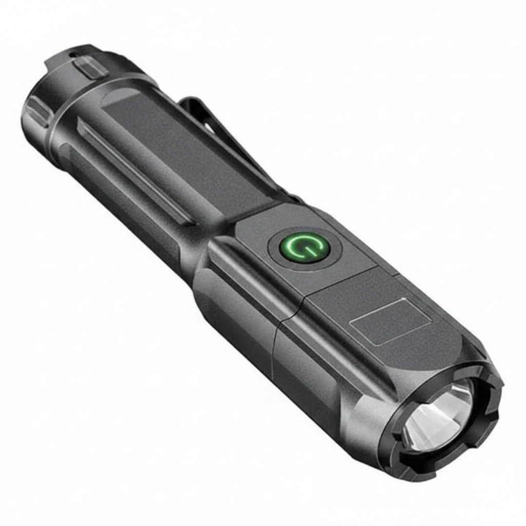 Flashlight 2000 Lumens Waterproof USB-C Rechargeable