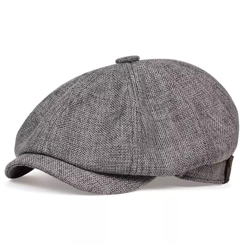 Flat Cap Cotton Newsboy Style Breathable & Retro