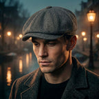 Flat Cap Cotton Newsboy Style Breathable & Retro