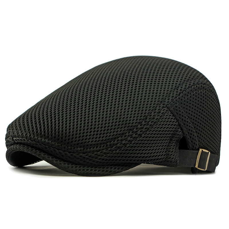 Flat Cap Full-Mesh Ventilation Adjustable Strap