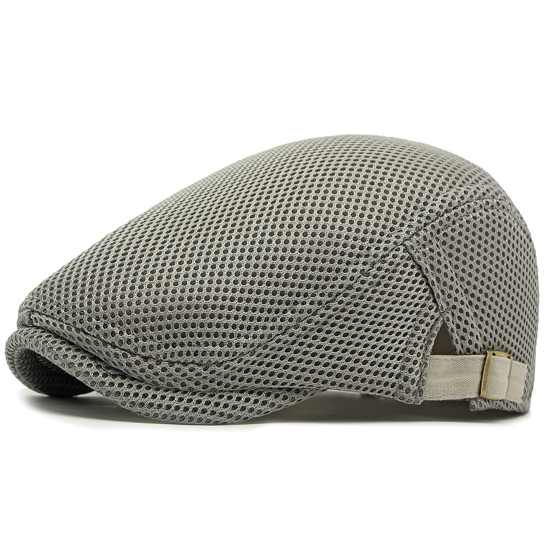 Flat Cap Full-Mesh Ventilation Adjustable Strap