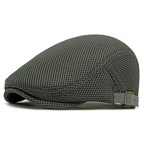 Flat Cap Full-Mesh Ventilation Adjustable Strap