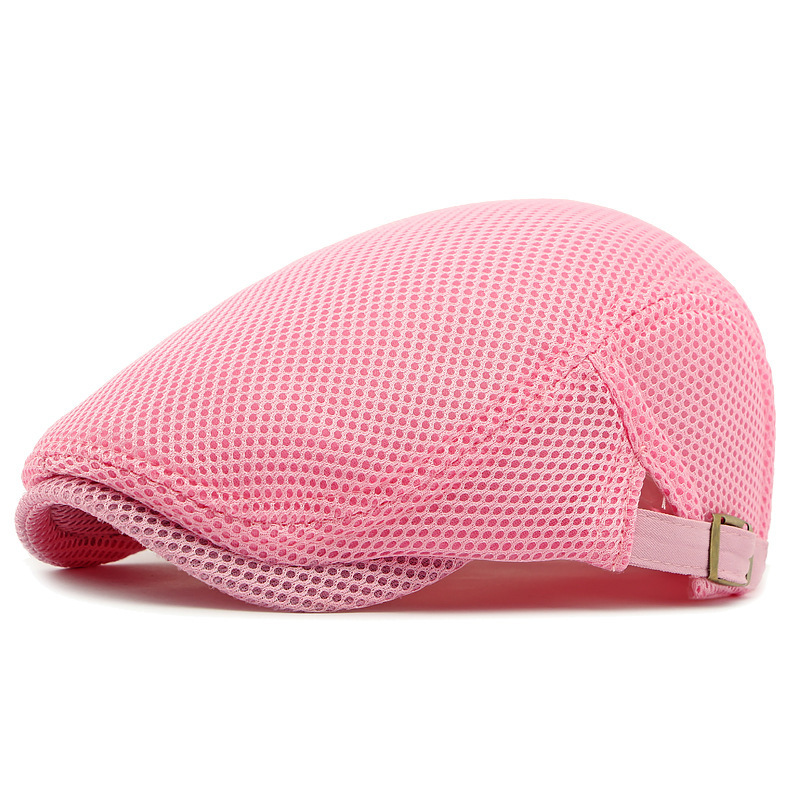Flat Cap Full-Mesh Ventilation Adjustable Strap