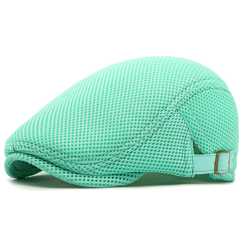 Flat Cap Full-Mesh Ventilation Adjustable Strap
