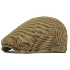 Flat Cap Full-Mesh Ventilation Adjustable Strap