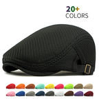 Flat Cap Full-Mesh Ventilation Adjustable Strap