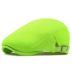 Flat Cap Full-Mesh Ventilation Adjustable Strap