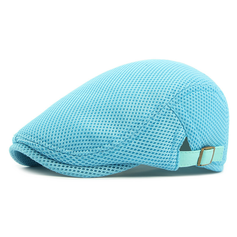 Flat Cap Full-Mesh Ventilation Adjustable Strap