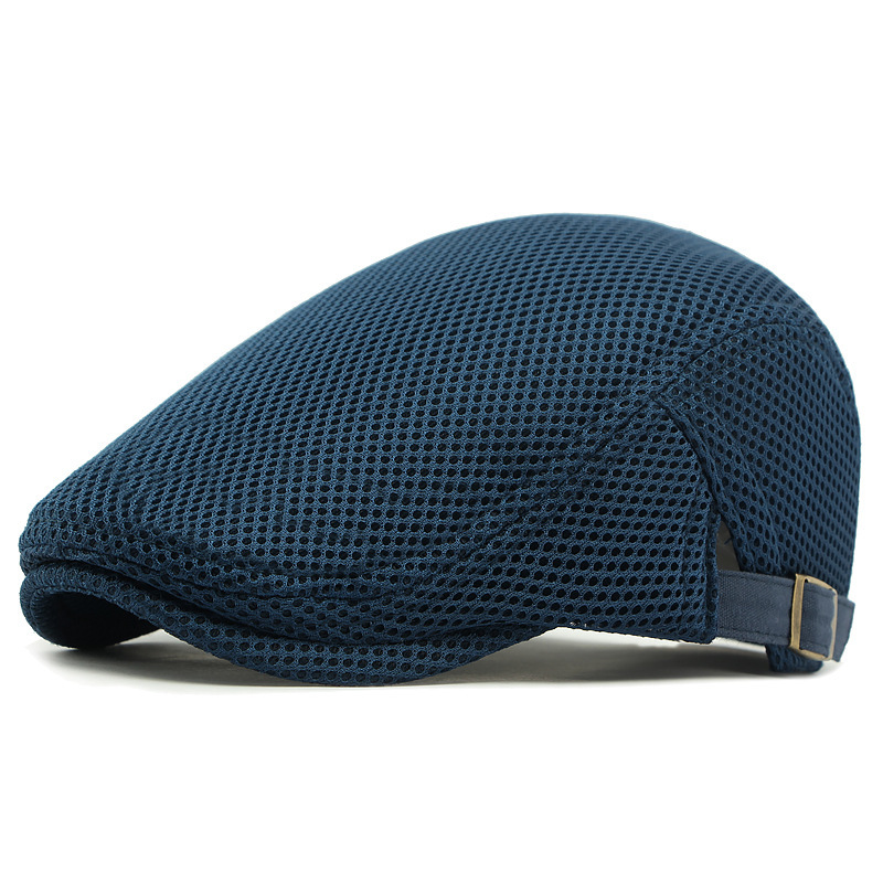 Flat Cap Full-Mesh Ventilation Adjustable Strap