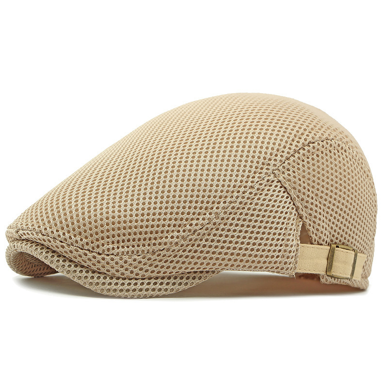 Flat Cap Full-Mesh Ventilation Adjustable Strap