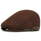 Flat Cap Full-Mesh Ventilation Adjustable Strap