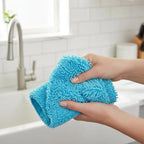 Flat Mop Pads Extra-Dense Chenille Microfiber Set of 6