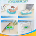 Flat Mop Pads Extra-Dense Chenille Microfiber Set of 6