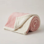 Fleece Blanket Reversible Checkered Soft Machine Washable