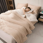Fleece Blanket Soft Flannel Machine Washable
