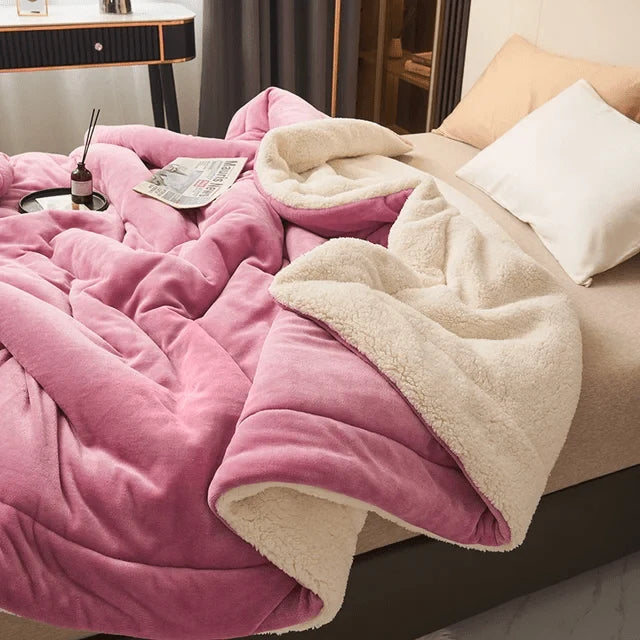 Fleece Blanket Soft Flannel Machine Washable