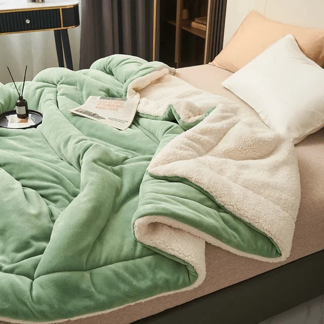 Fleece Blanket Soft Flannel Machine Washable