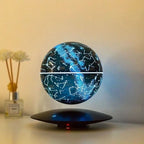 Floating Globe Lamp Magnetic Rotating LED USB-Powered
