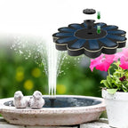 Floating Solar Fountain Cable-Free Interchangeable Nozzles