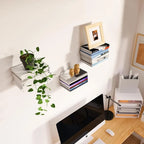 Floating Wall Shelf Invisible Mounting Stainless Steel