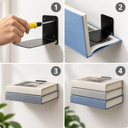 Floating Wall Shelf Invisible Mounting Stainless Steel