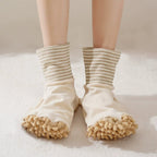 Floor Cleaning Slippers Microfiber Slip-On Machine Washable